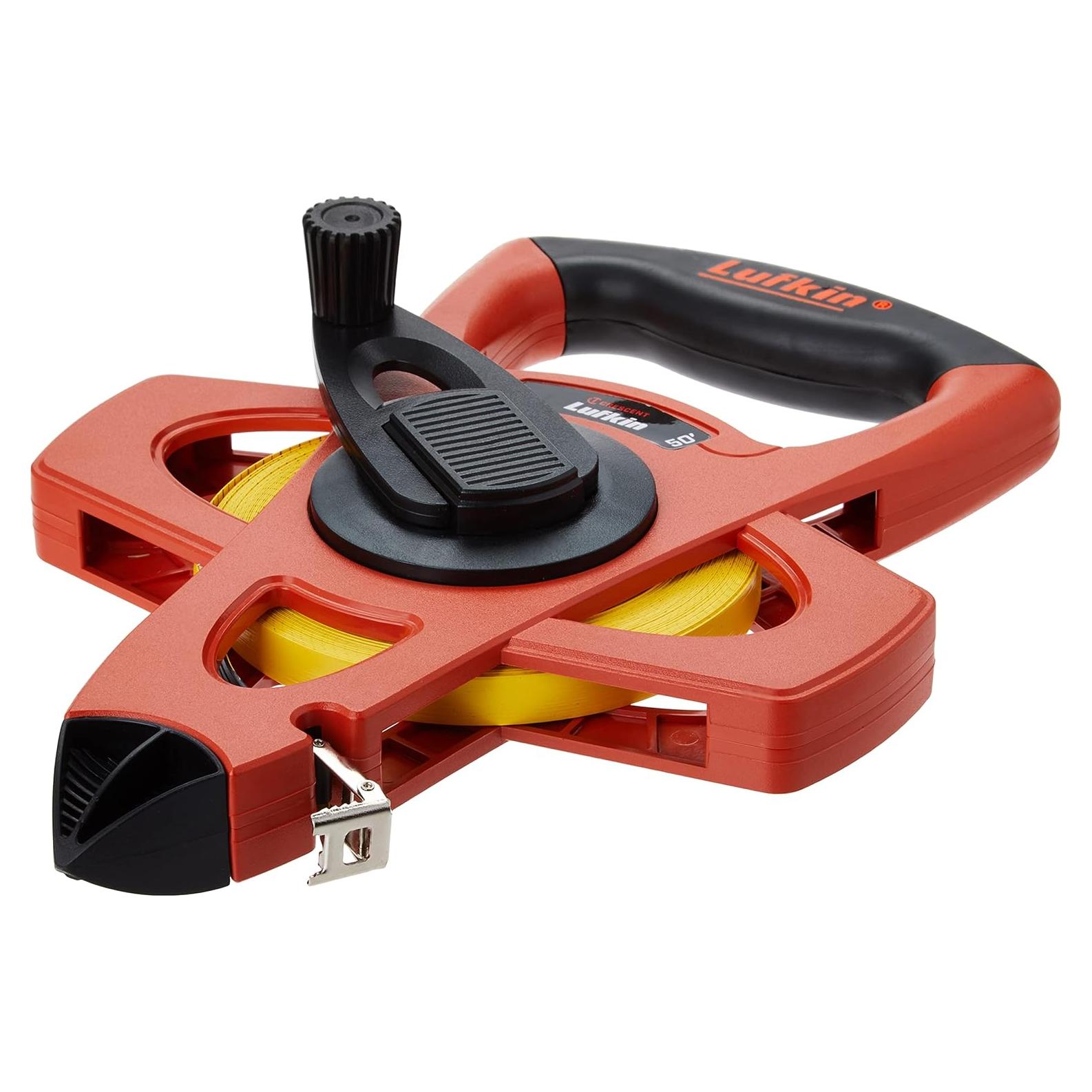 Cinta métrica Lufkin 15.2 m fibra de vidrio naranja FE050