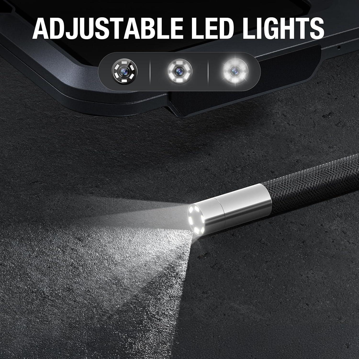 Borescopio Articulado Teslong TD300P 5.5mm con Luz LED