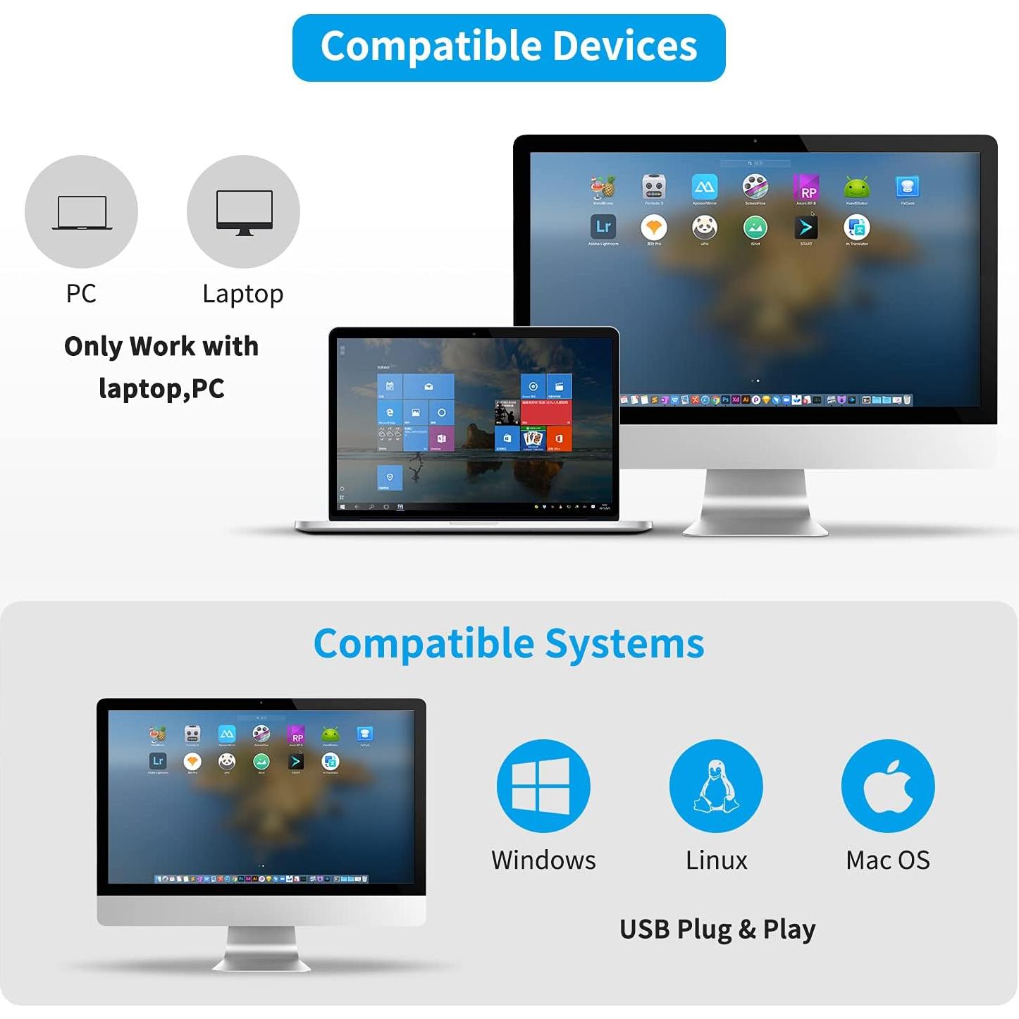 Escáner de Código de Barras USB NetumScan L3S-USB CCD