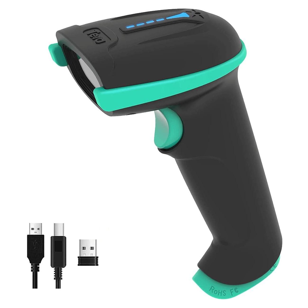 Escáner de Código de Barras Inalámbrico Tera 5100-BU 100m