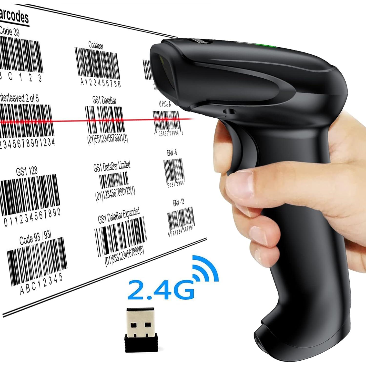 Escáner de Código de Barras Inalámbrico Symcode 1D 100m