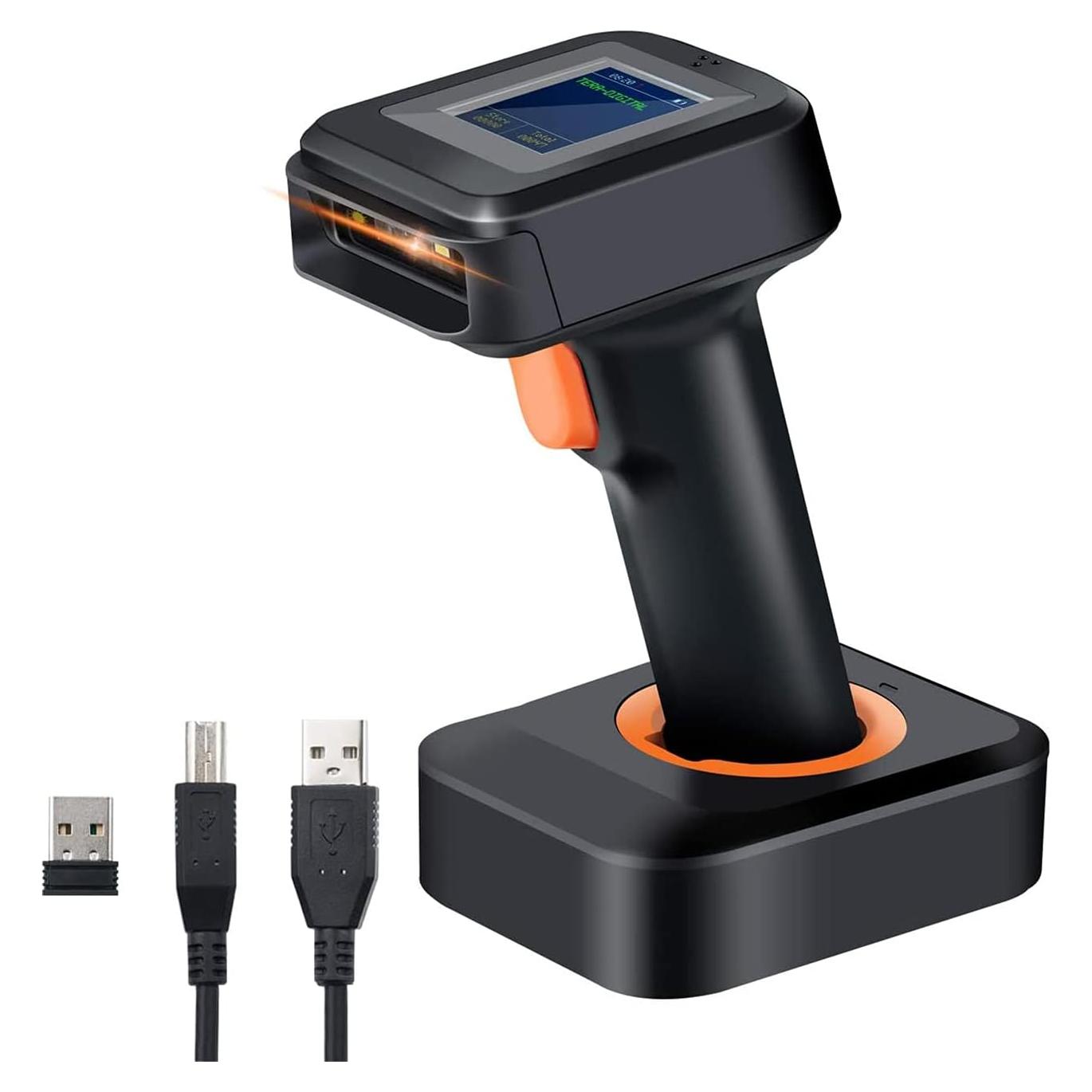 Escáner de Códigos de Barras Tera HW0006 Pro Inalámbrico 1D 2D