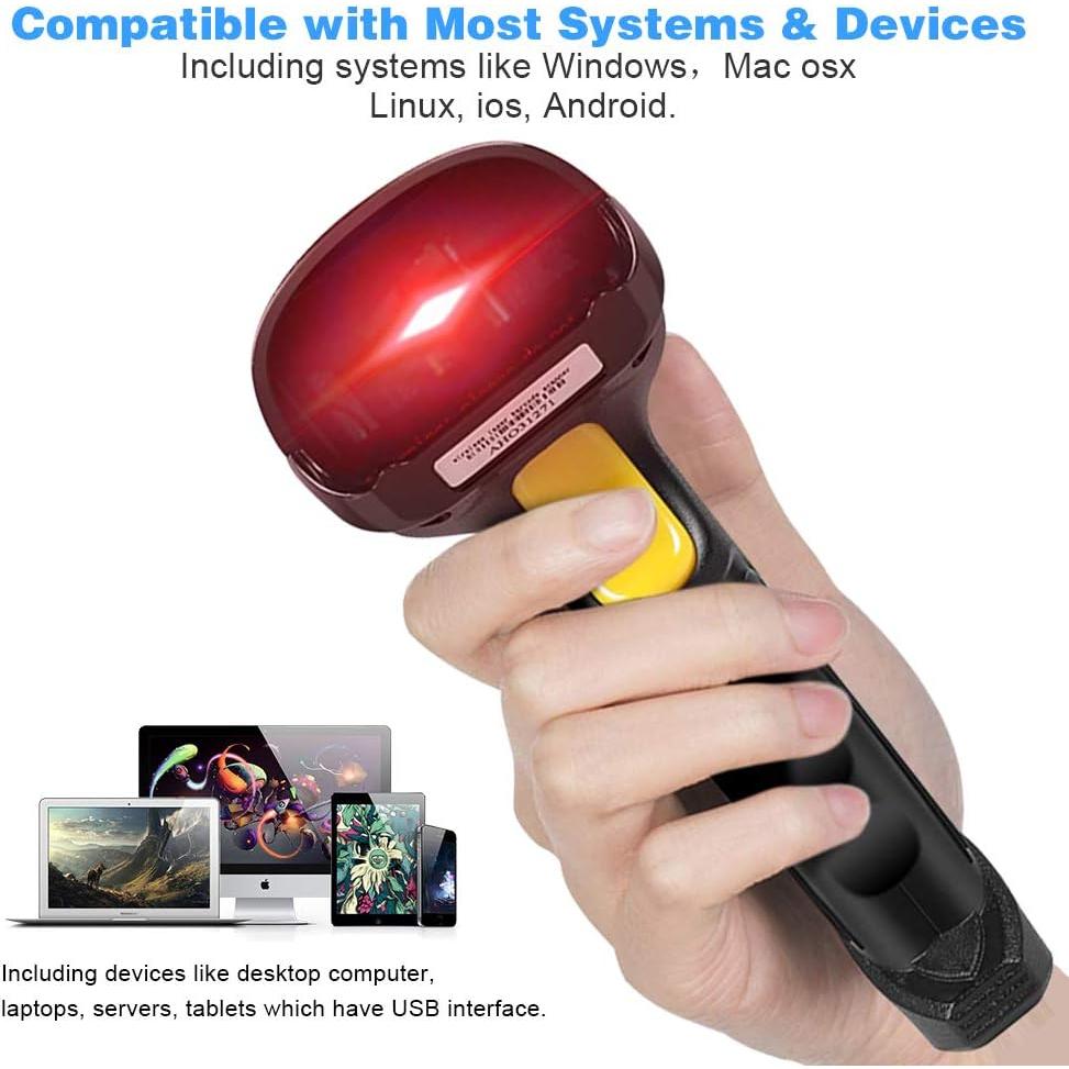 Escáner de Código de Barras Inalámbrico Basecent 300 escaneos/s