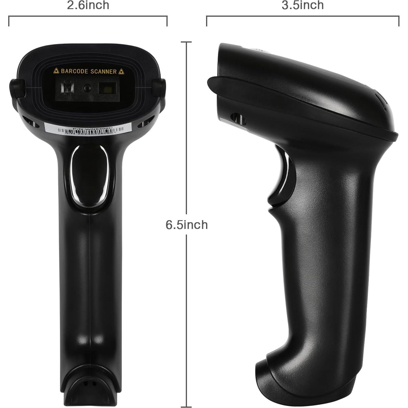 Escáner de Código de Barras WoneNice 1D 2D USB Automático