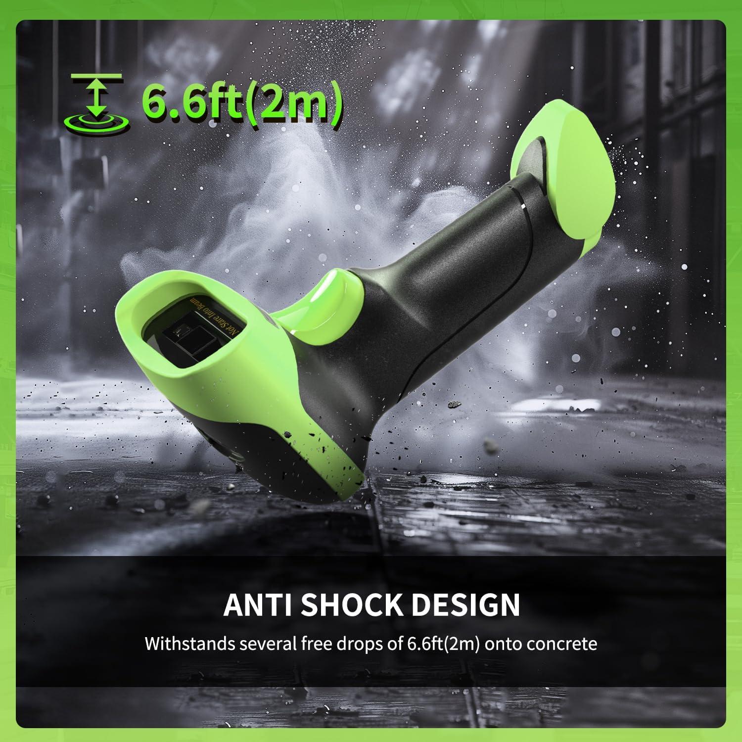 Escáner de Código de Barras 2D NetumScan Verde USB