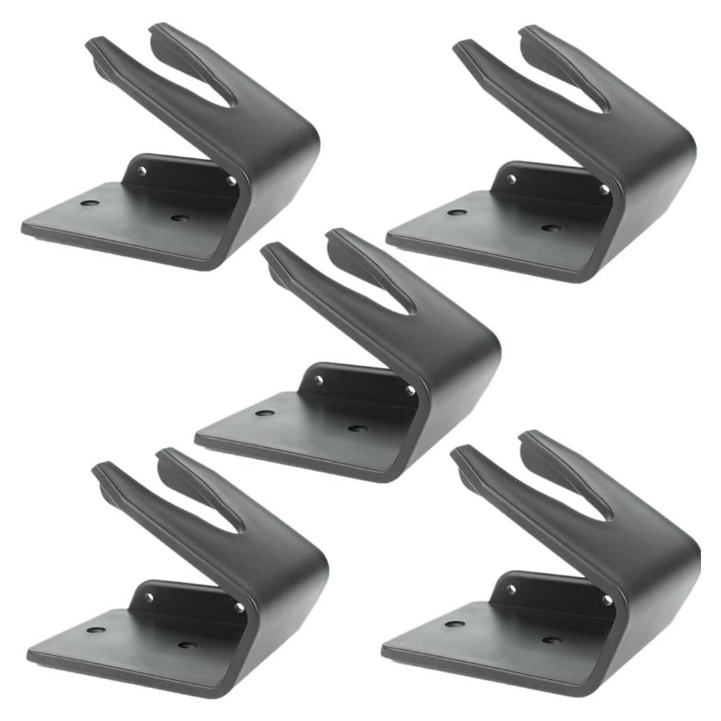 Universal Barcode Scanner Holder, Barcode Scanning Holder, Barcode Reader Rack Bracket Wall Mount Accessiors Fit for Most Scanner Barcode Scanners Label Readers (5pcs-Style A)