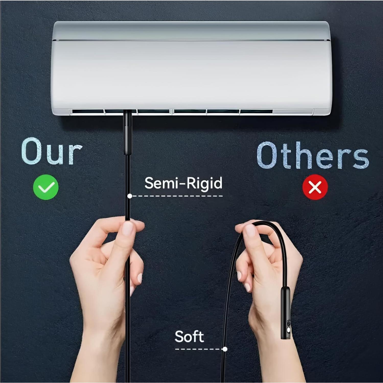 Cámara Endoscópica HD Yushunhui 1920P 5m IP67 con LEDs