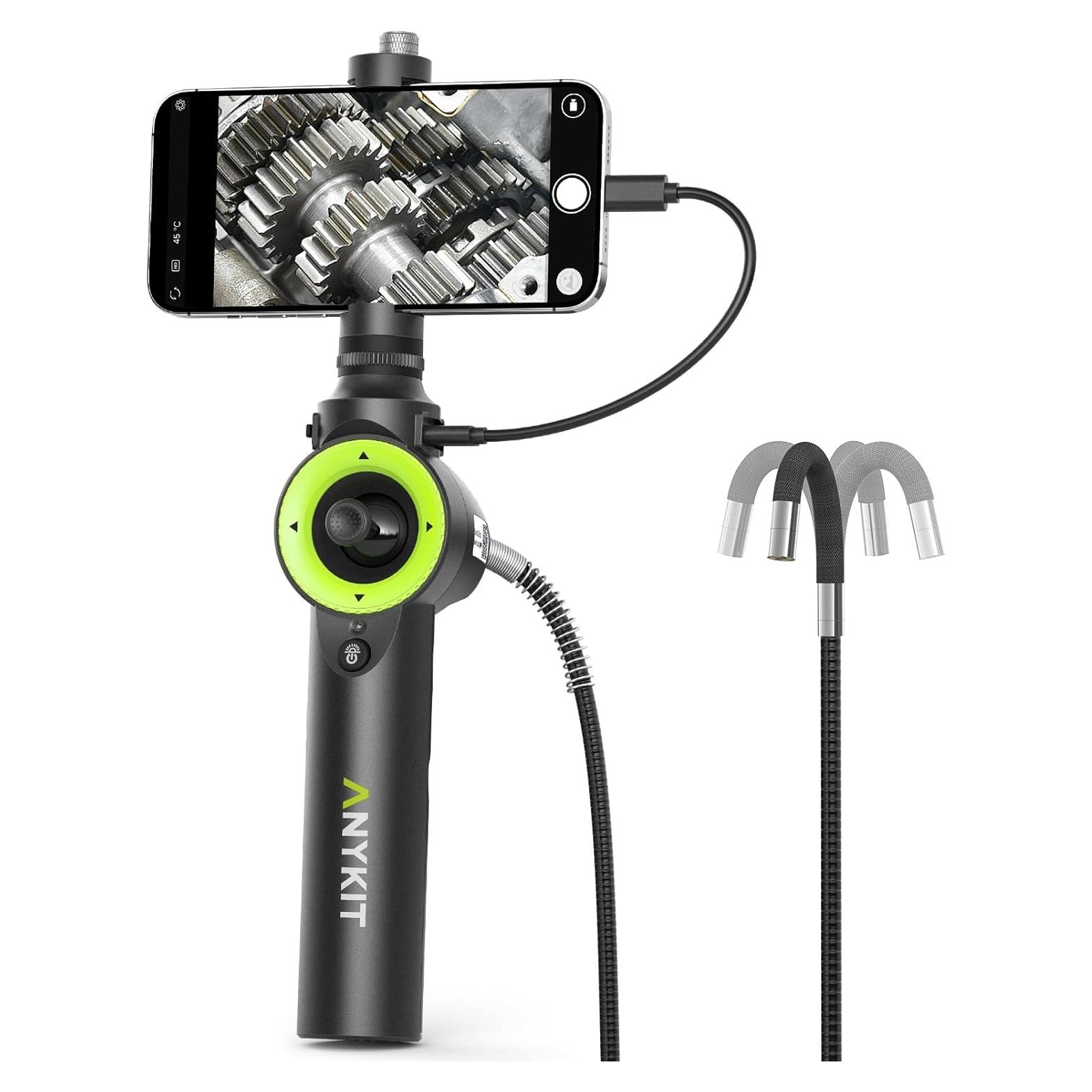 Endoscopio Anykit 360° Articulado 0.66 cm 1.01 m LED