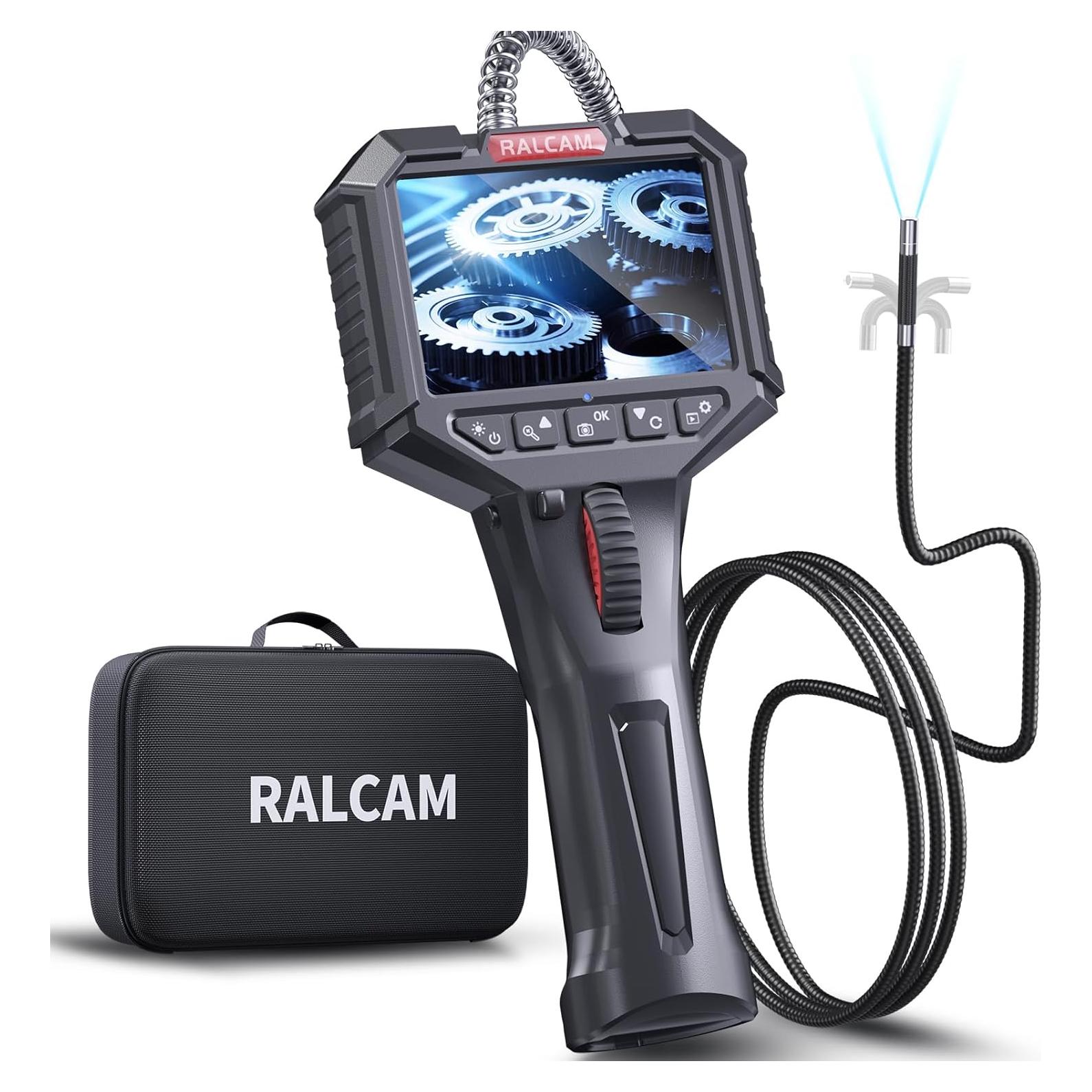 Borescopio Ralcam Articulado 6.2mm HD con Luz LED