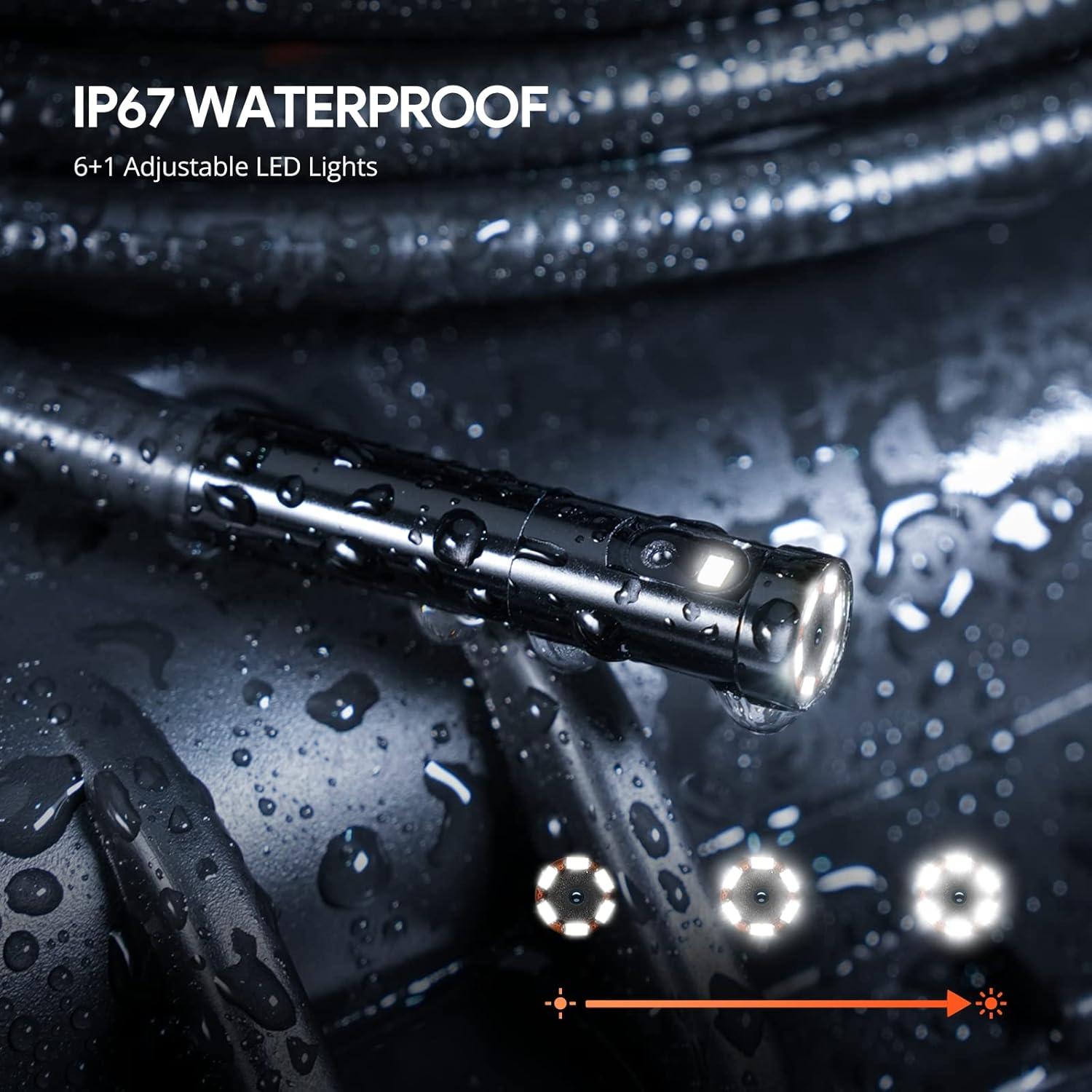 Borescopio Industrial DEPSTECH DS520 Doble Lente 1080P