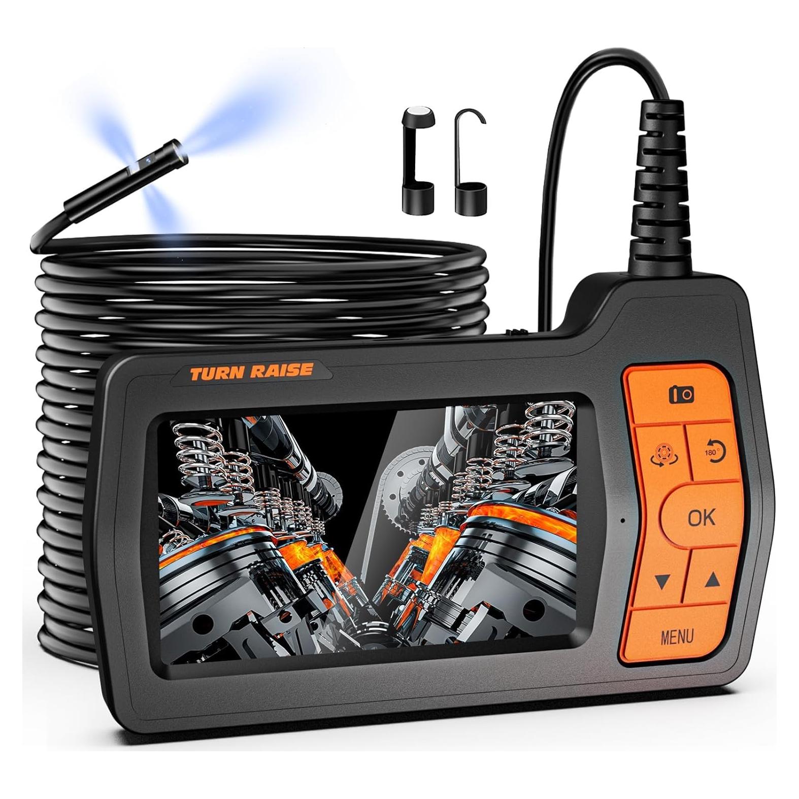 Cámara de Inspección TURN RAISE 15m HD 1080P con Luz