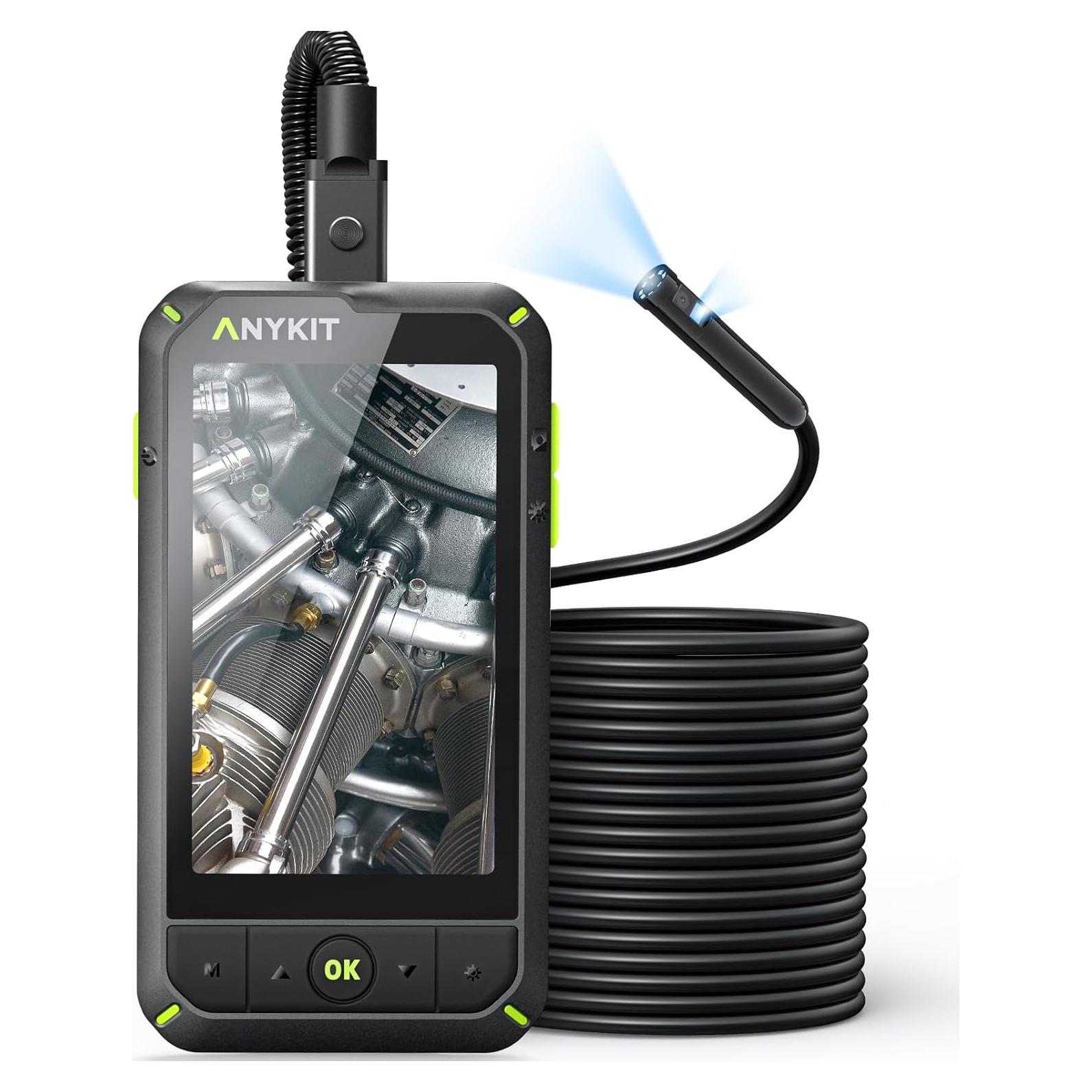 Cámara Endoscópica Anykit AN400 1080P Doble Lente 5m