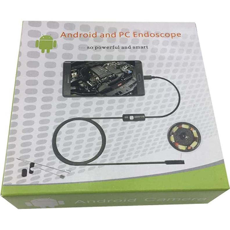 Cámara de Inspección USB DIIOOMIEEU 640x480 7mm LED 1m