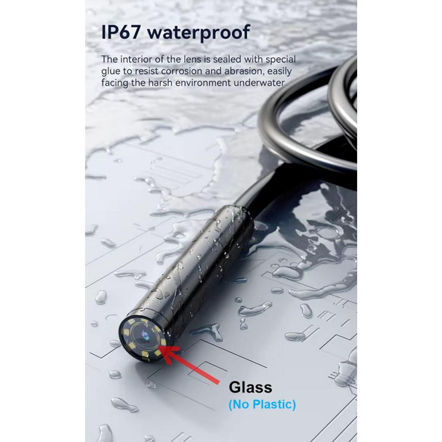 Cámara Endoscópica HD 1920P KEEMIKA 5m con Luz LED