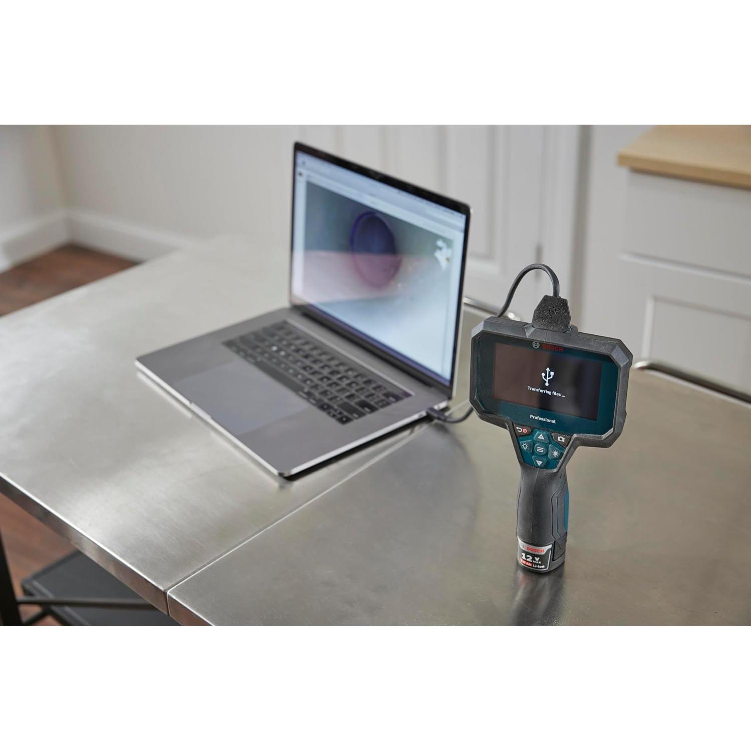 Cámara de Inspección BOSCH GIC4-23C 5m con Luz LED Ajustable