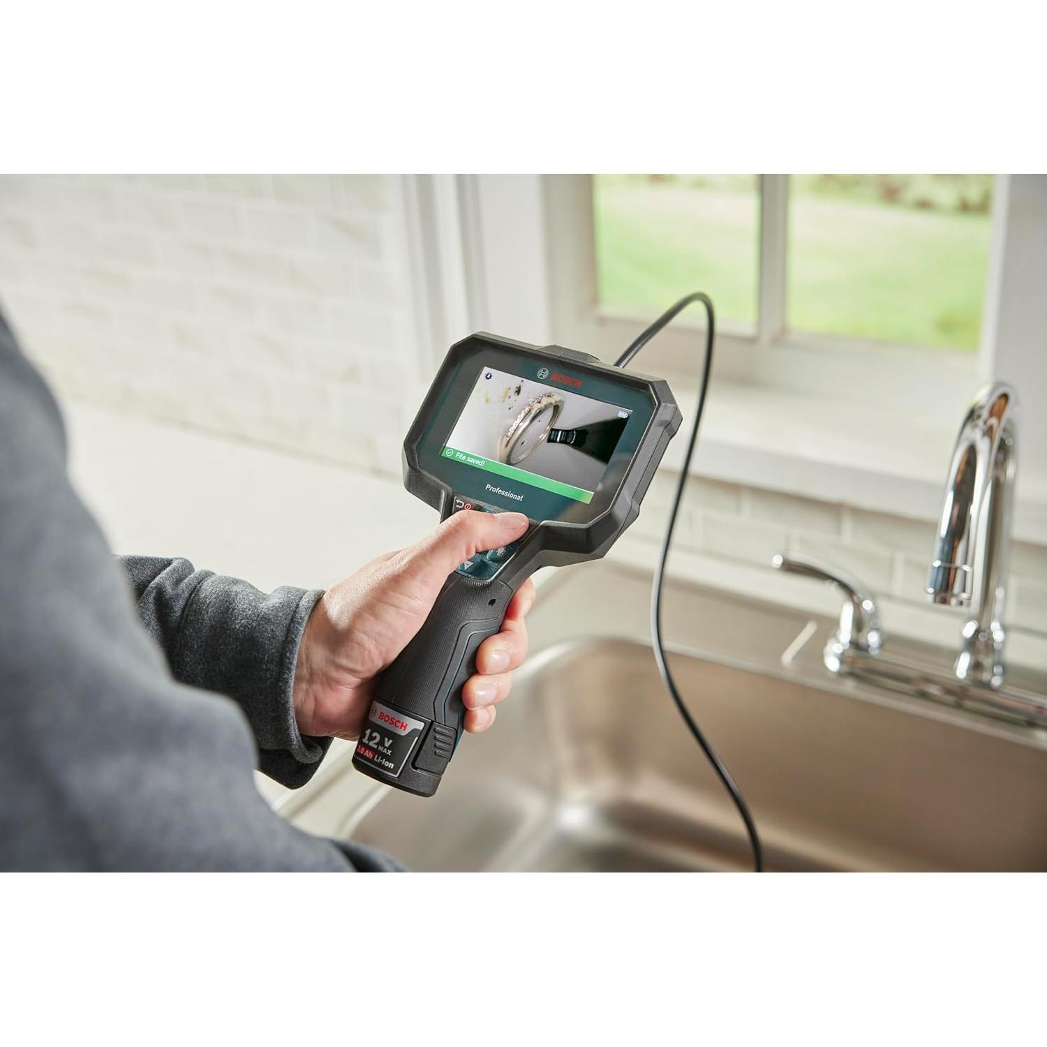 Cámara de Inspección BOSCH GIC4-23C 5m con Luz LED Ajustable