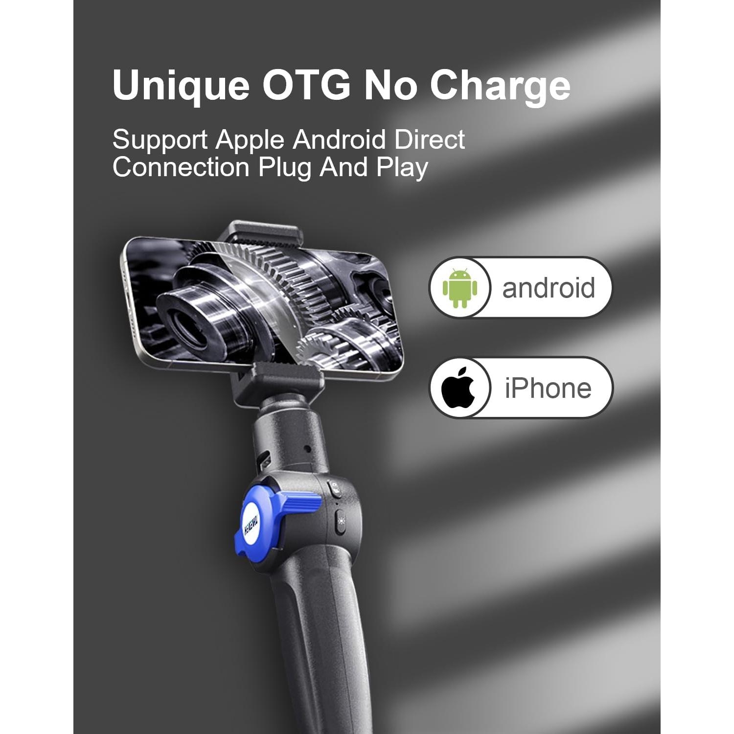 Cámara Endoscópica USB Hekenku 8.5mm HD con Luz LED