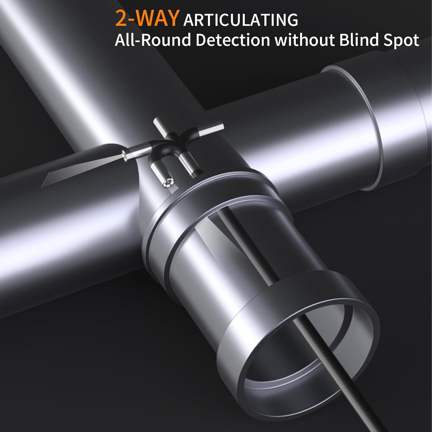 Endoscopio Articulado Dearsee ZX2-D1 con Luz y Zoom 8X