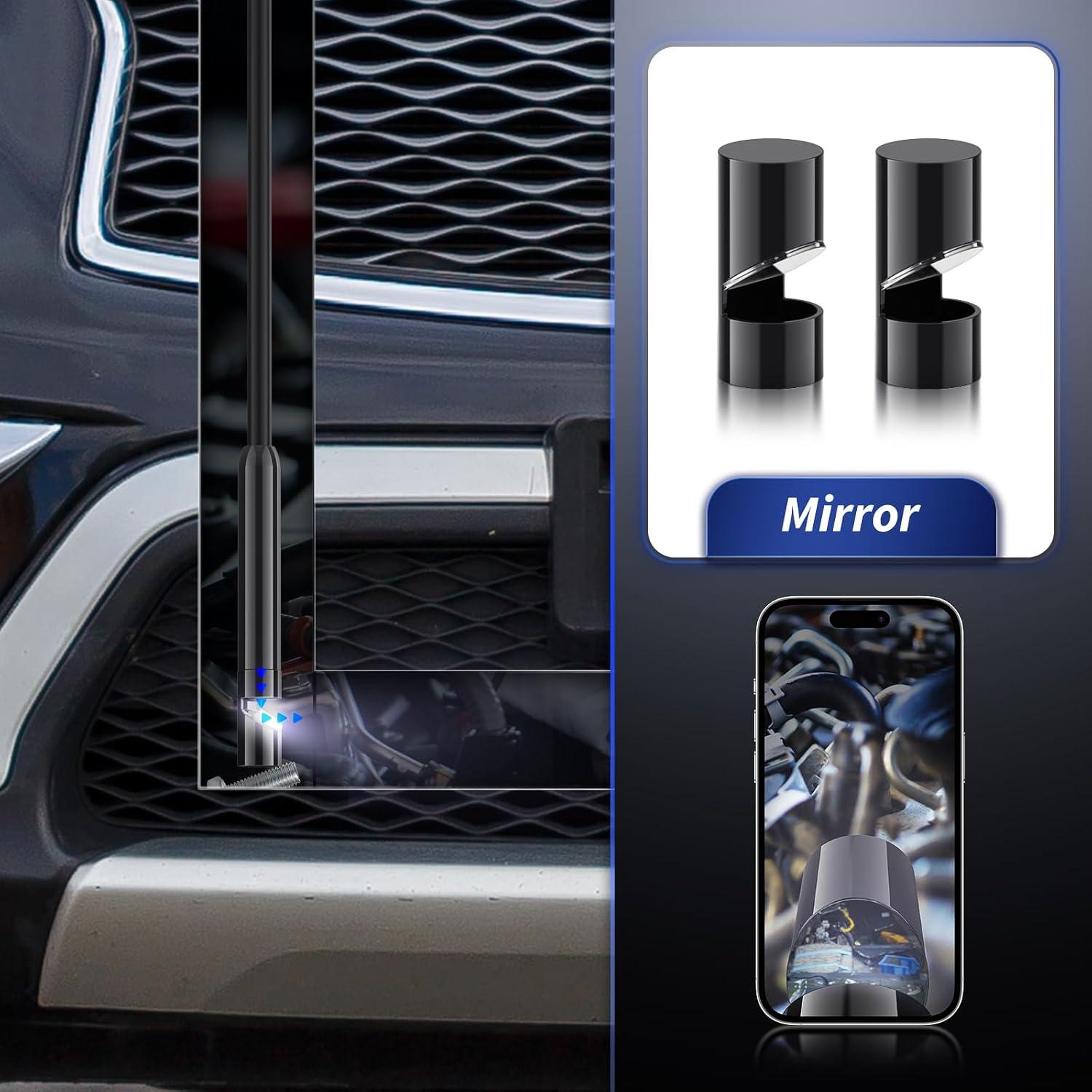 Juego de Accesorios Endoscopio Kinpthy 4 Piezas Espejo Imán