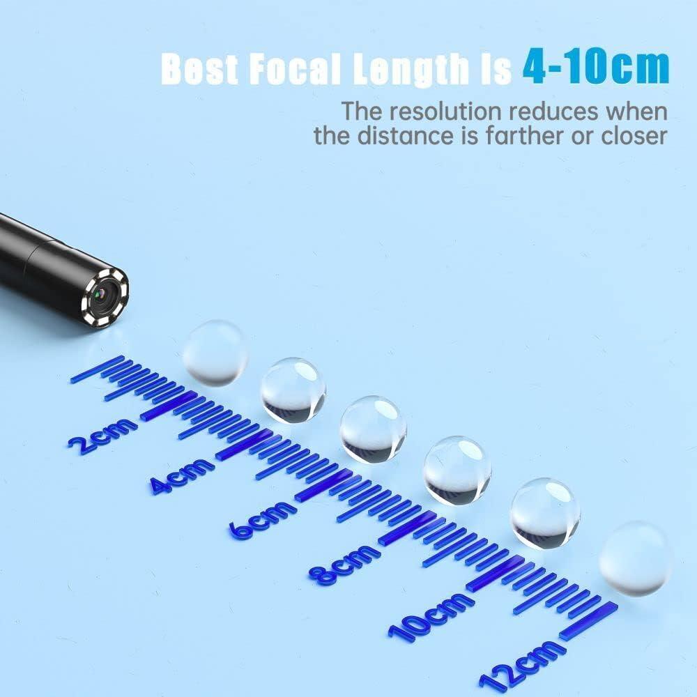 Cámara Endoscópica LUKZATEN 1920P para iPhone 14/13/12/11