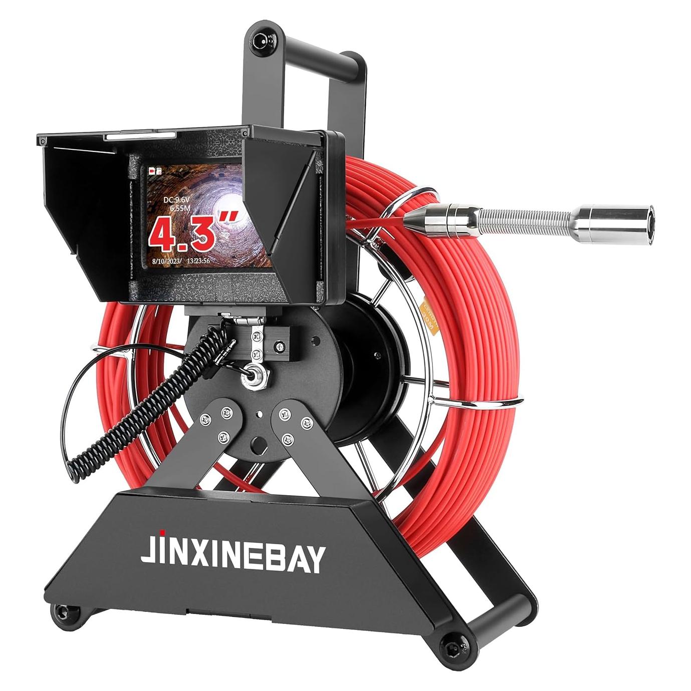 Cámara de Inspección de Tuberías JINXINEBAY 20m HD 1000TVL