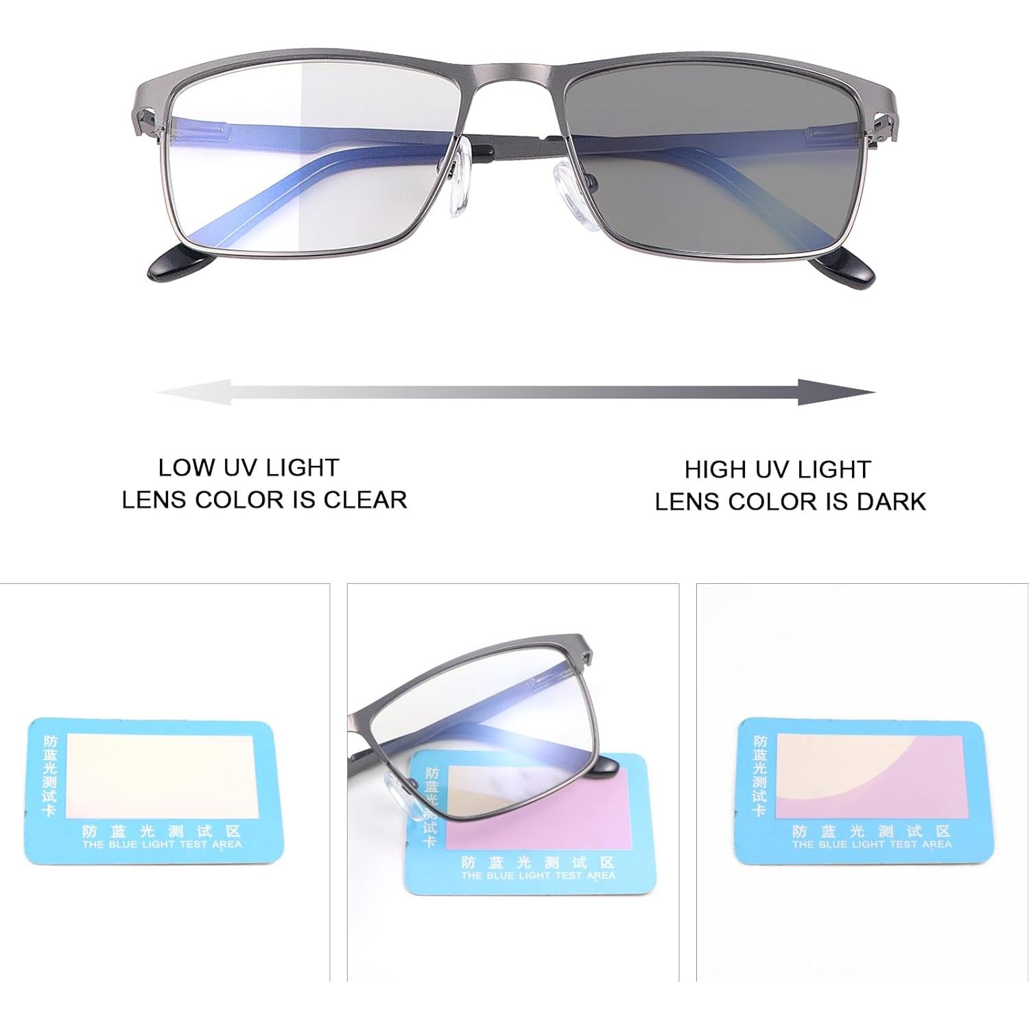 Gafas YIMI Fotocromáticas Anti Luz Azul UV400 para Juegos