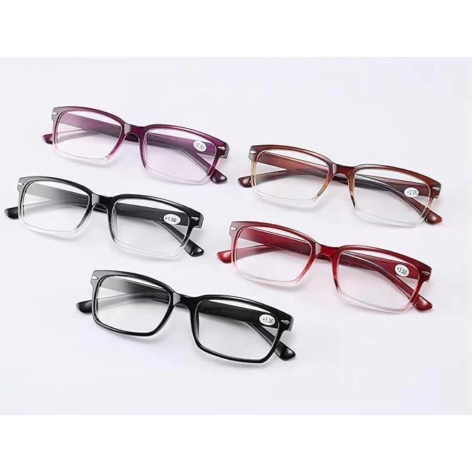 Paquete 3 Gafas de Lectura CVVTSPE Anti-Luz Azul Unisex