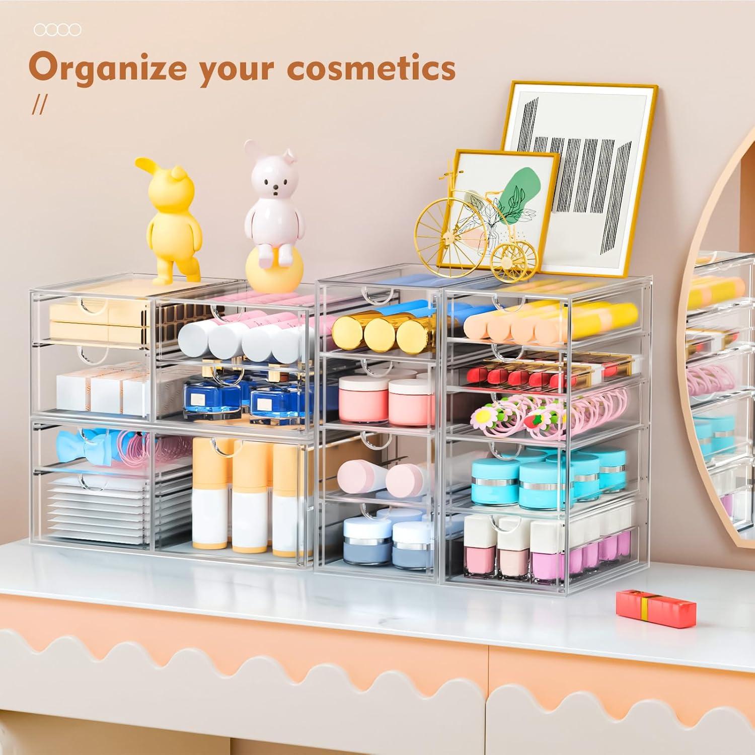 Organizador de Maquillaje ARSTPEOE 22 Cajones Acrílico