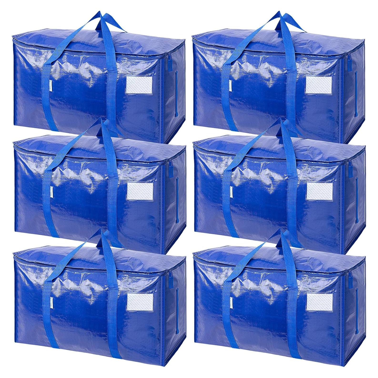 Bolsas de Mudanza TICONN 6 Paquete Extra Grandes 24 Galones