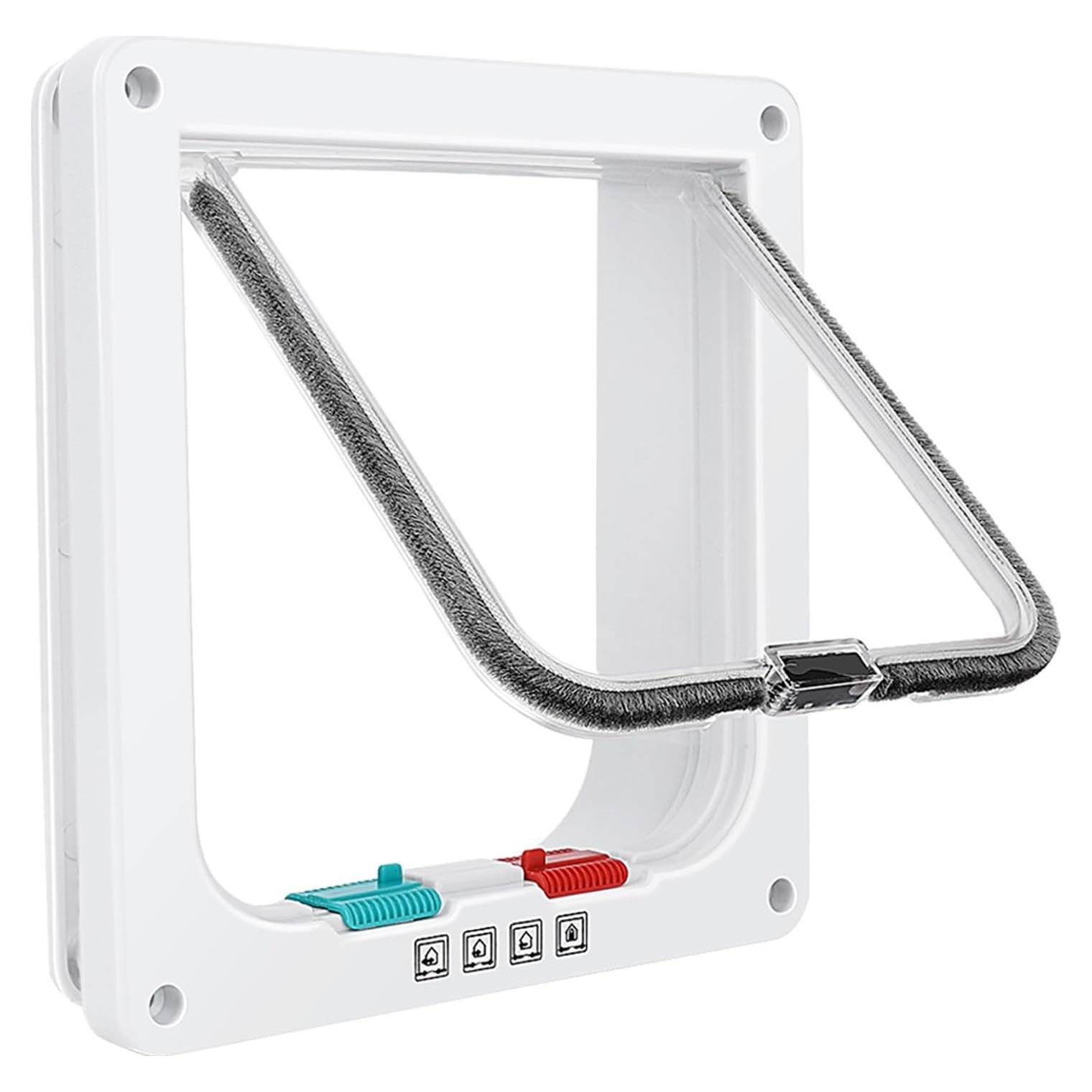 Puerta para Gatos Lessmon Mediana 19.05x19.56 cm con Cerradura