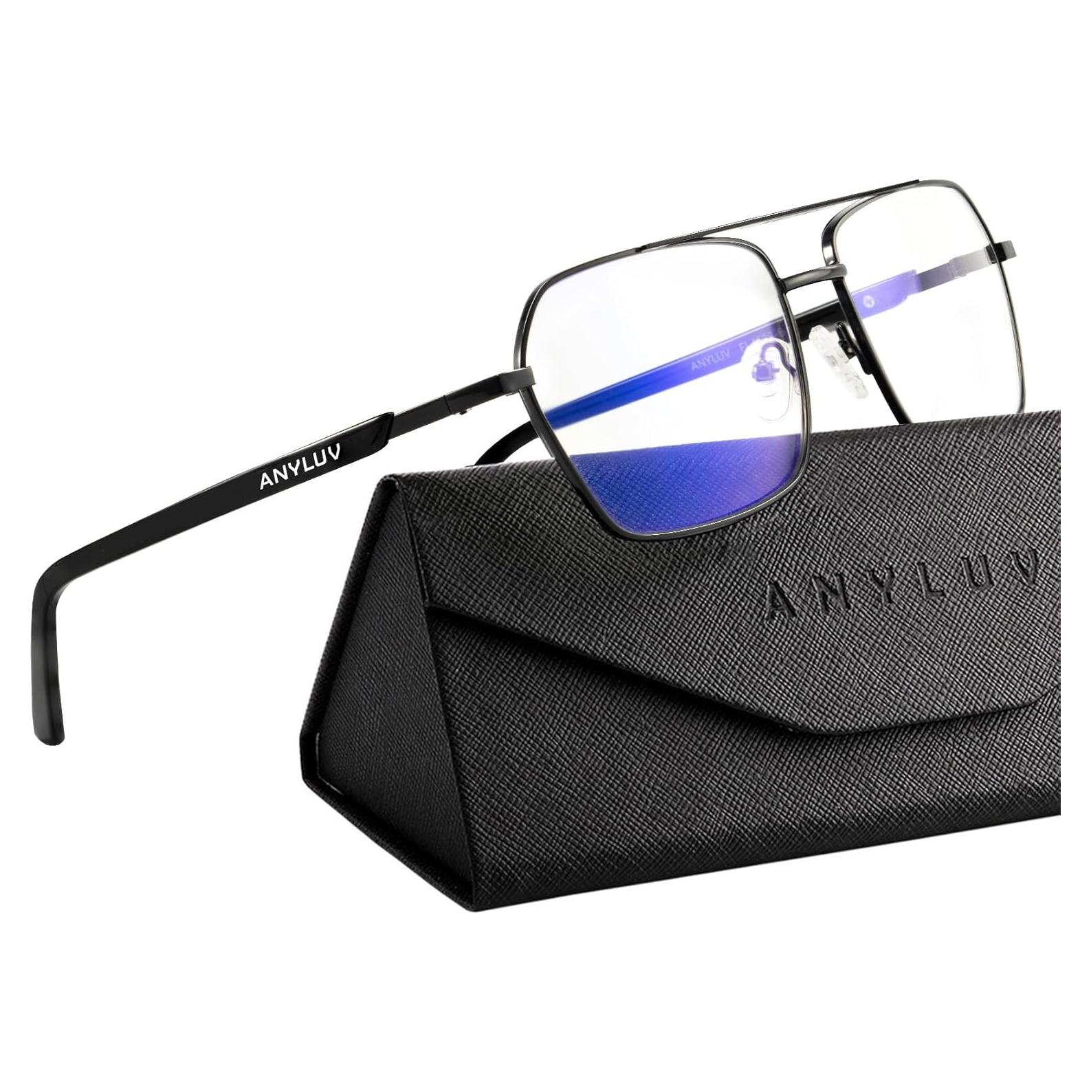 Gafas de Luz Azul ANYLUV AN4528-1 para Hombres y Mujeres