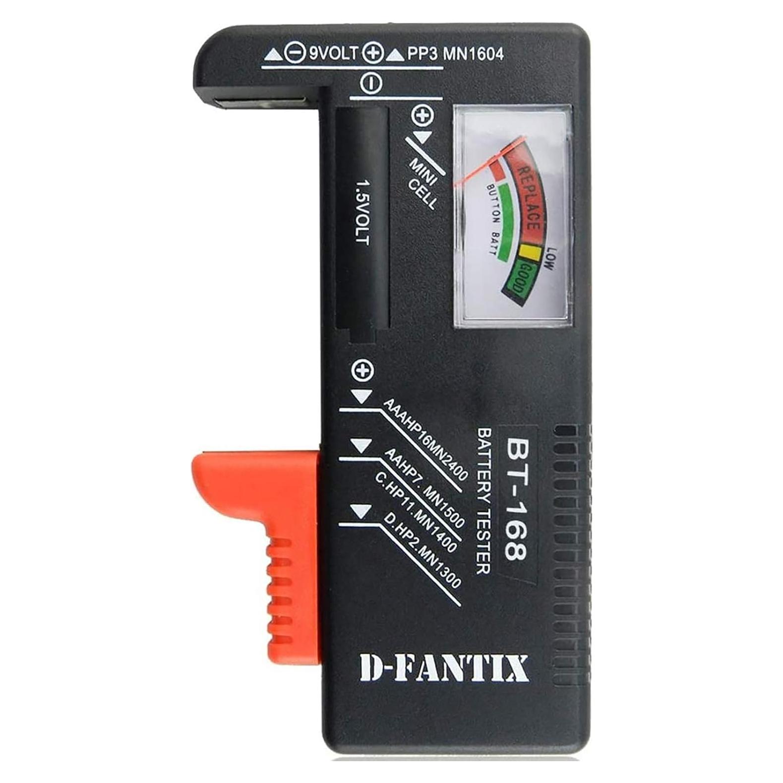 Probador de Baterías D-FantiX BT-168 Universal Compacto