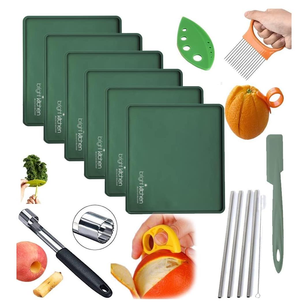 6 Hojas Deshidratadoras Bright Kitchen + Accesorios