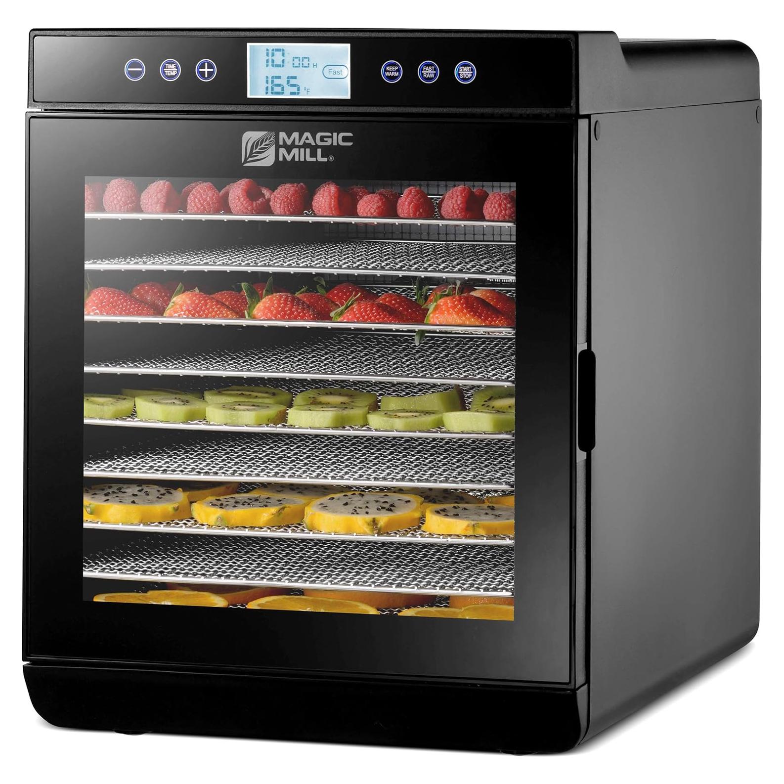 Deshidratadora Magic Mill 10 Bandejas Acero Inoxidable