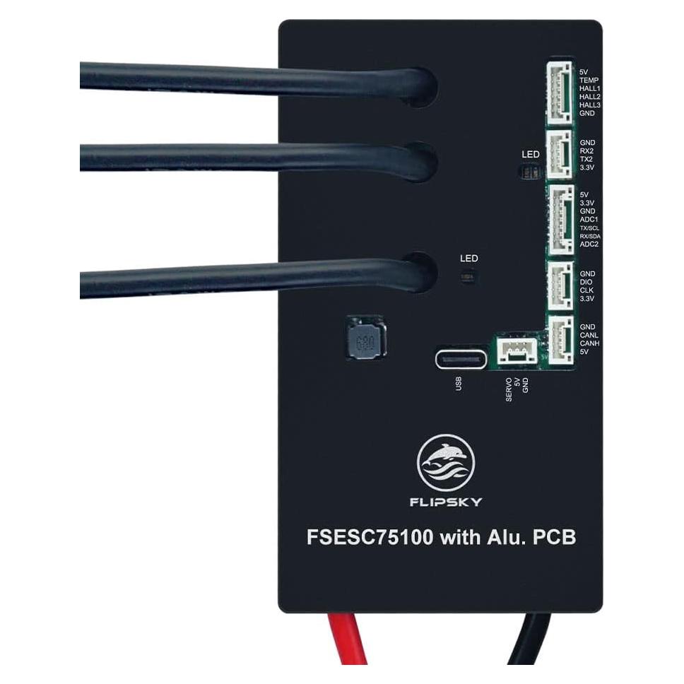 Controlador ESC Flipsky 75100 100A para Patineta Eléctrica