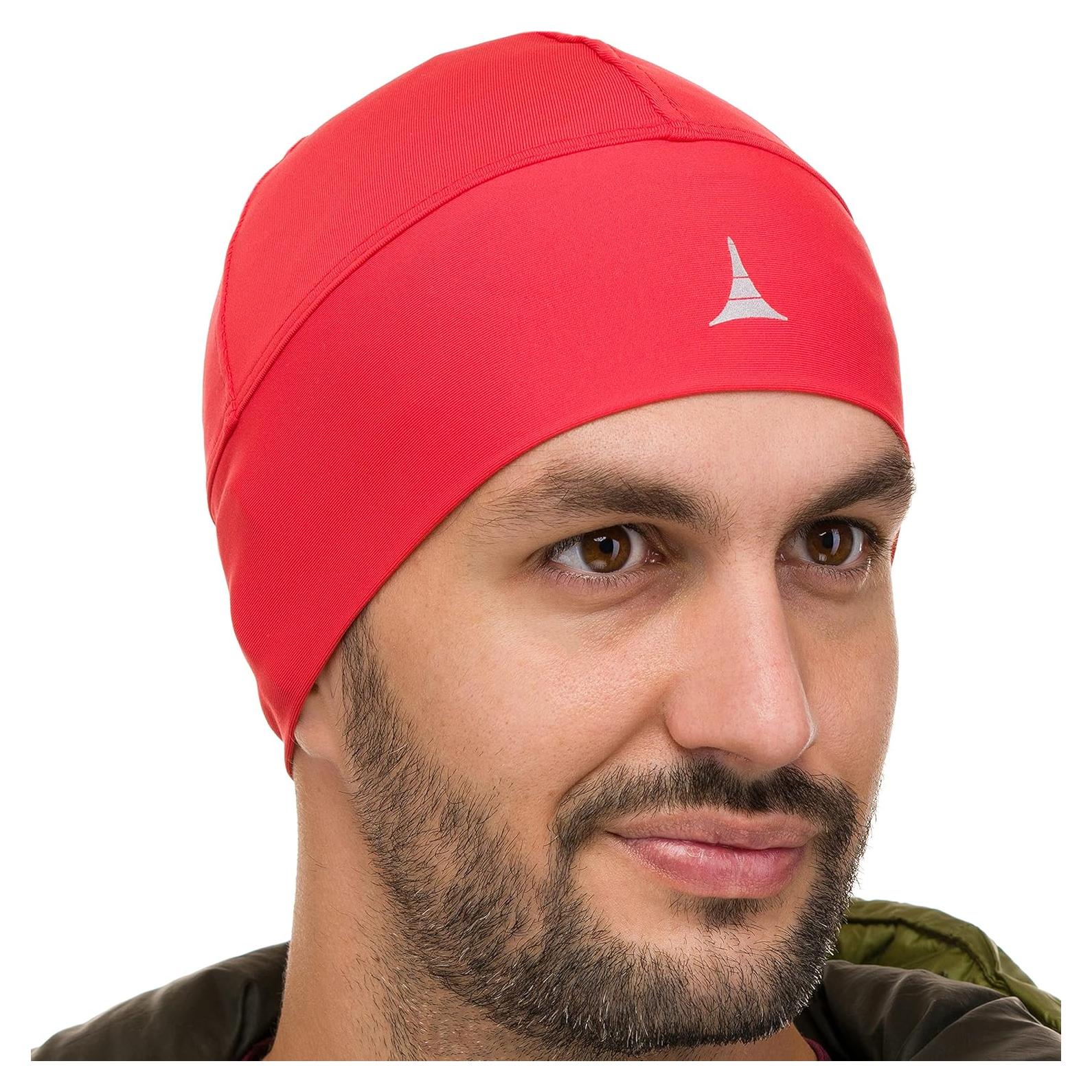 Gorro Interior para Casco Revolución del Fitness Rojo