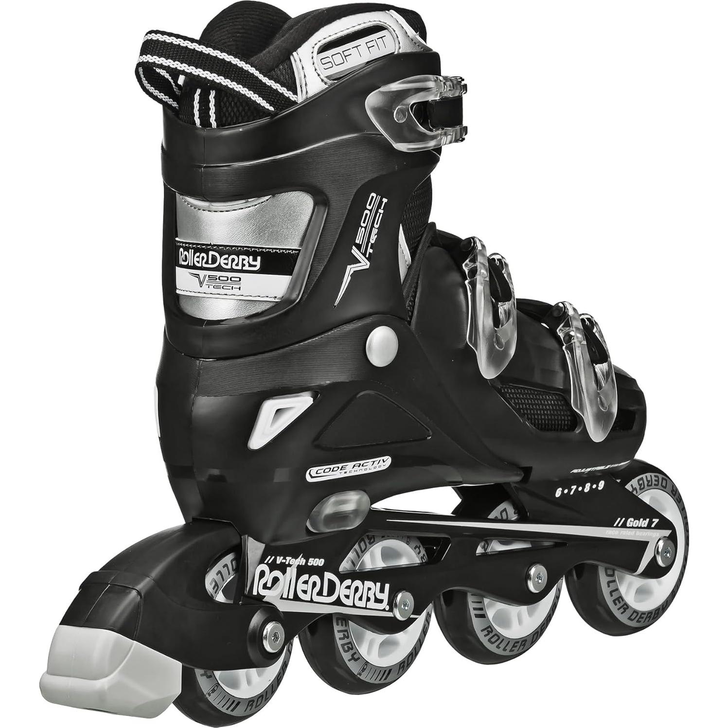 Patines en Línea Roller Derby V-Tech 500 Ajustables 6-9