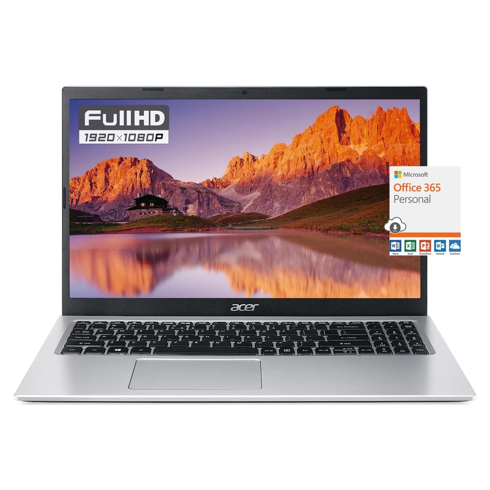 Portátil Acer Aspire 1 15.6" FHD, Intel Celeron, 12GB RAM, 256GB SSD