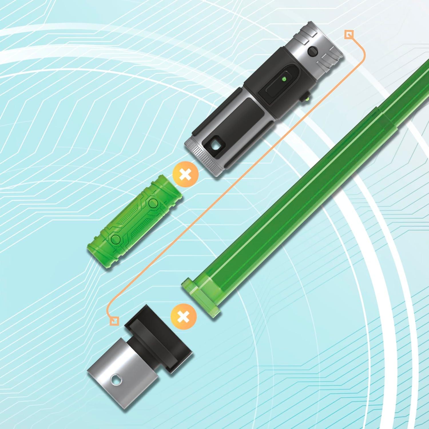 Sable de Luz Electrónico Star Wars Yoda Verde Personalizable