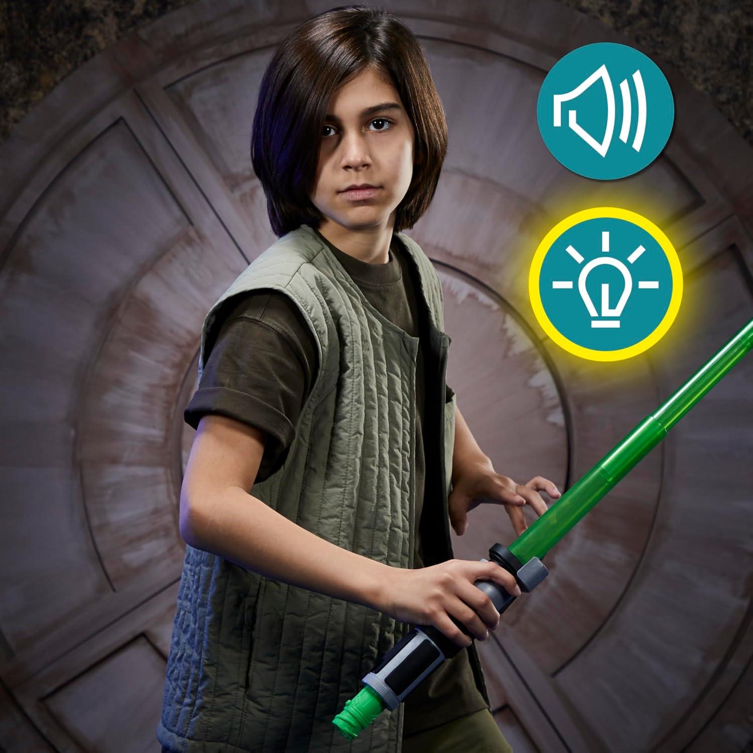 Sable de Luz Electrónico Star Wars Yoda Verde Personalizable