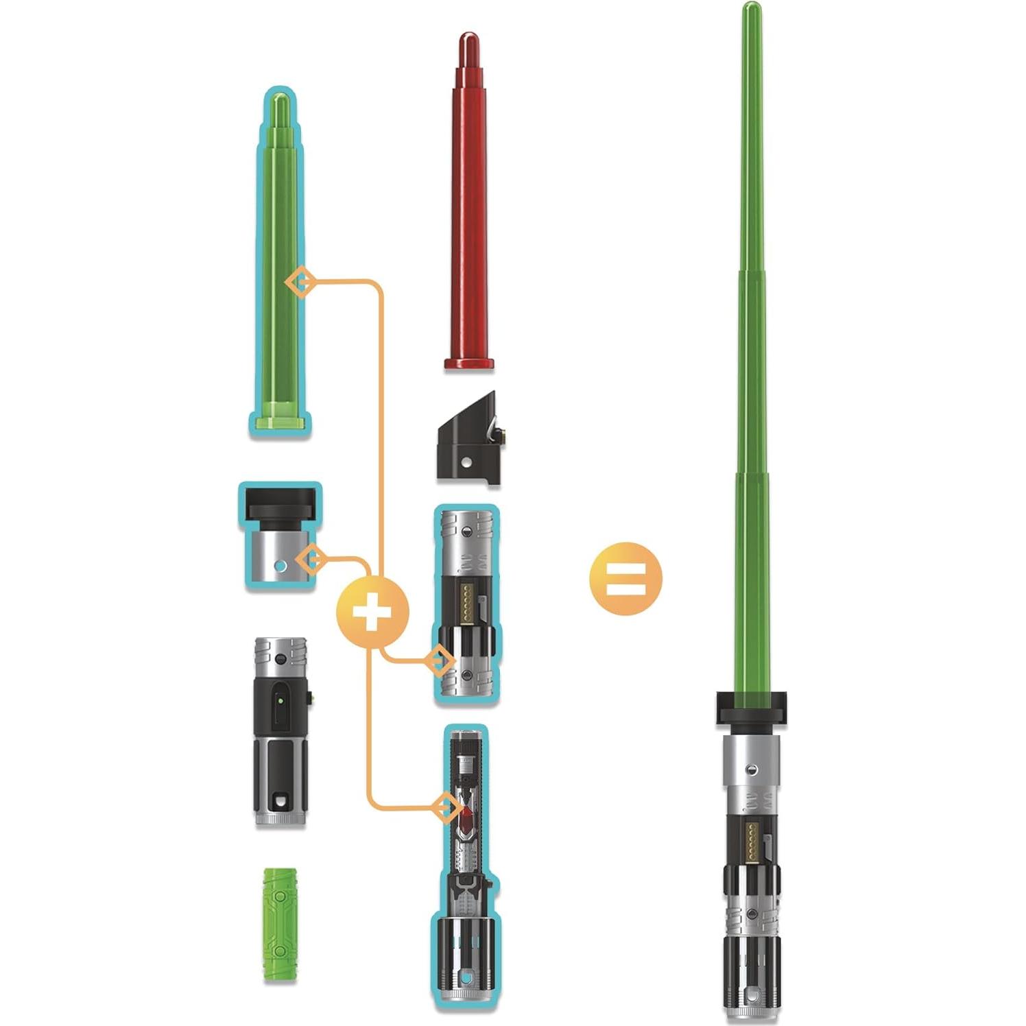 Sable de Luz Electrónico Star Wars Yoda Verde Personalizable