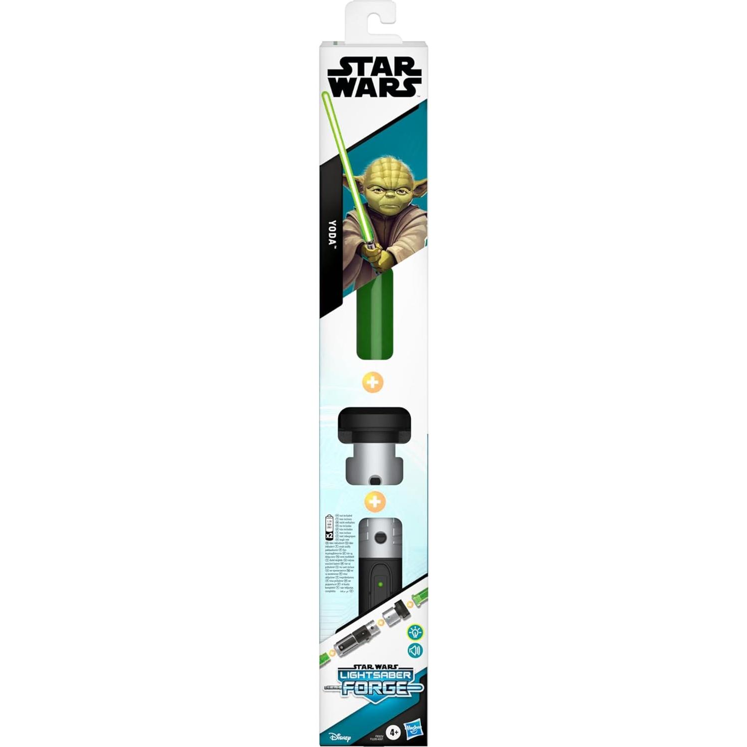 Sable de Luz Electrónico Star Wars Yoda Verde Personalizable