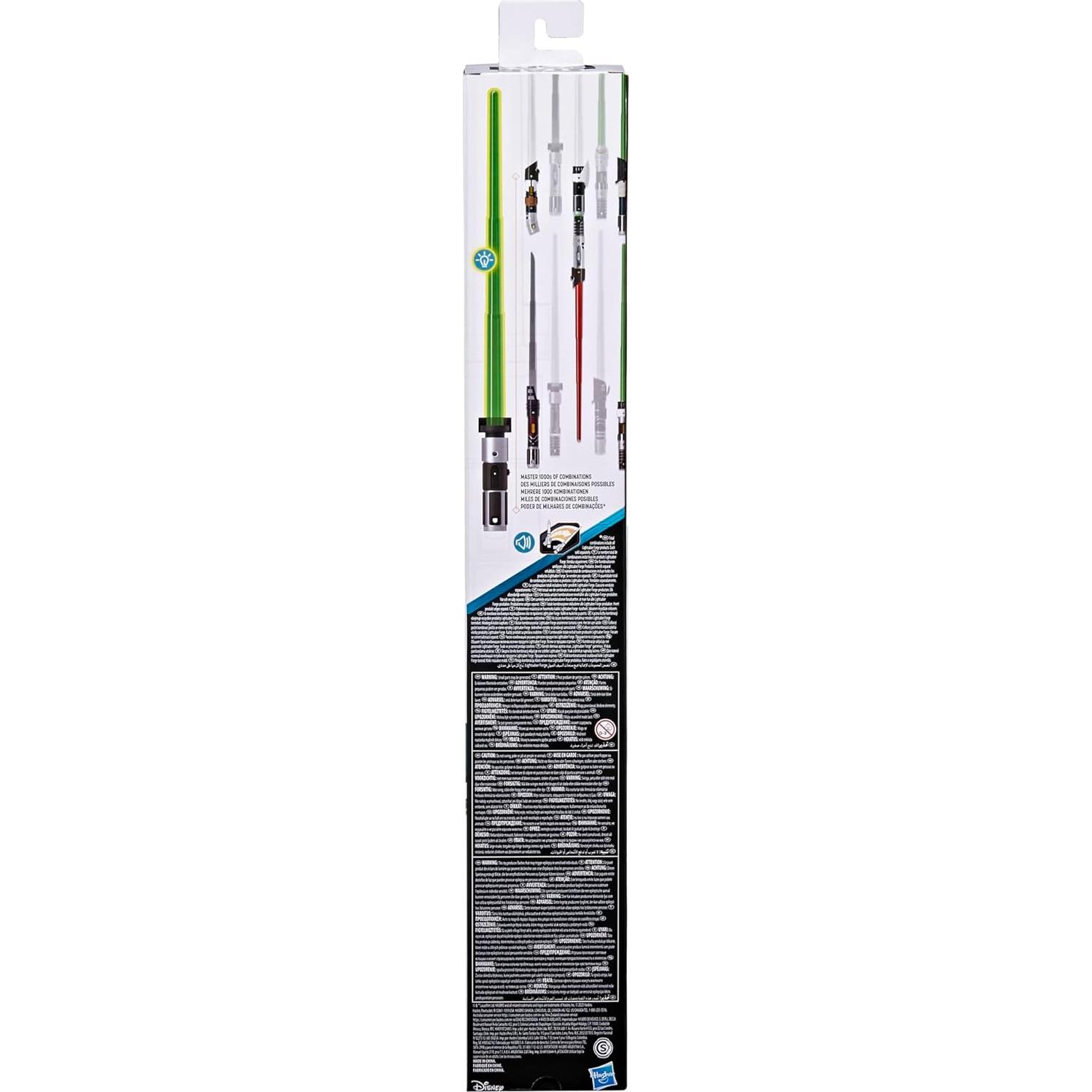 Sable de Luz Electrónico Star Wars Yoda Verde Personalizable