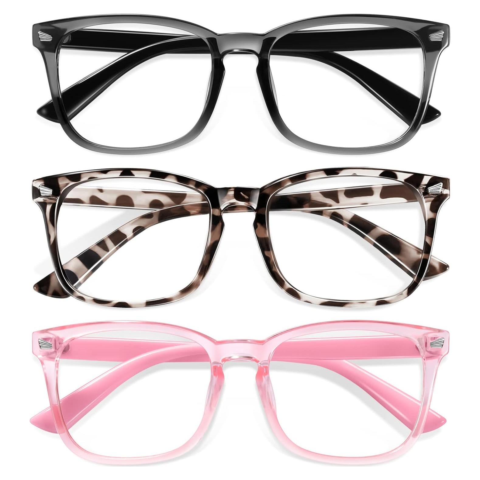 Gafas de luz azul Okany para niños 3 unidades anti deslumbramiento