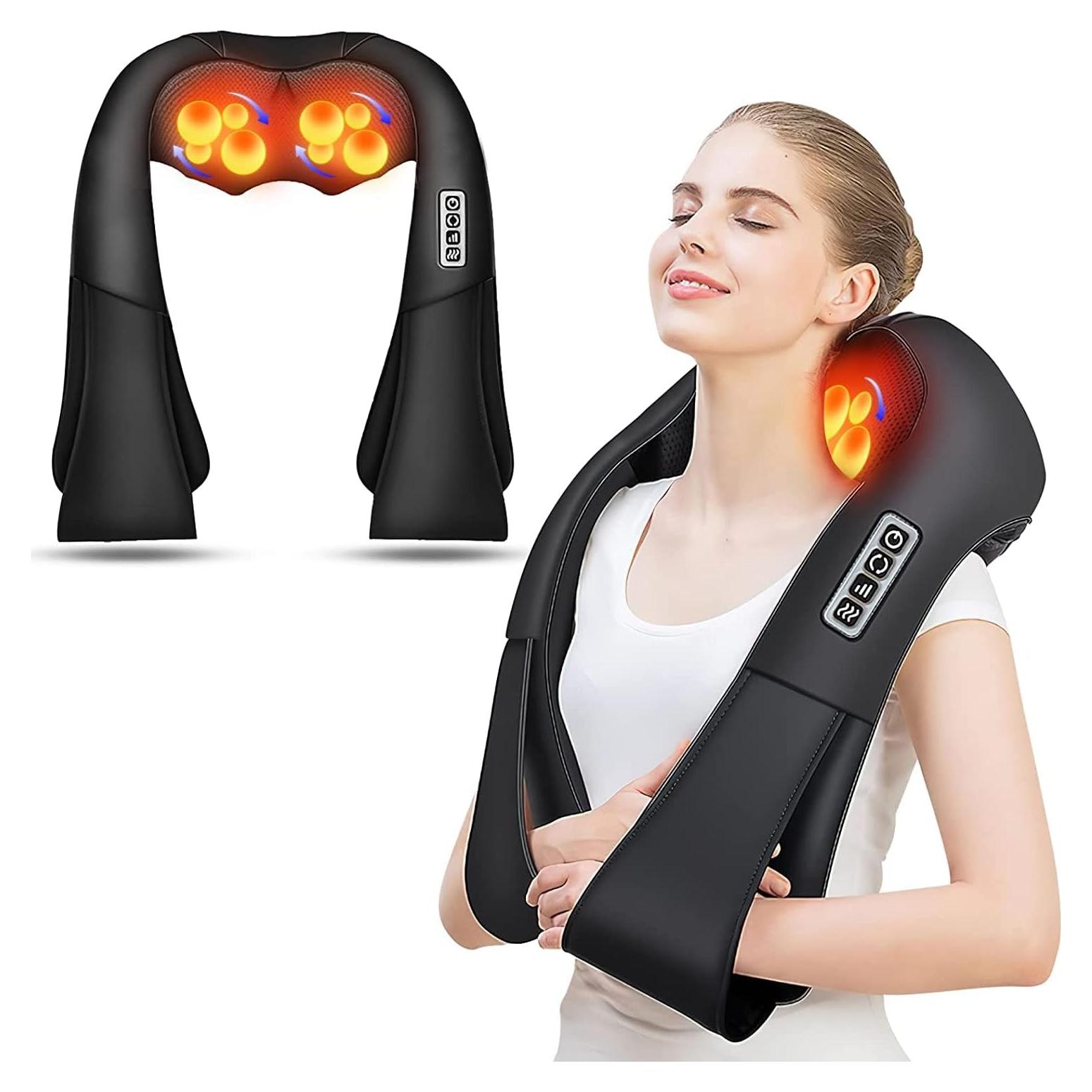 Masajeador Shiatsu AERLANG para Espalda y Cuello con Calor