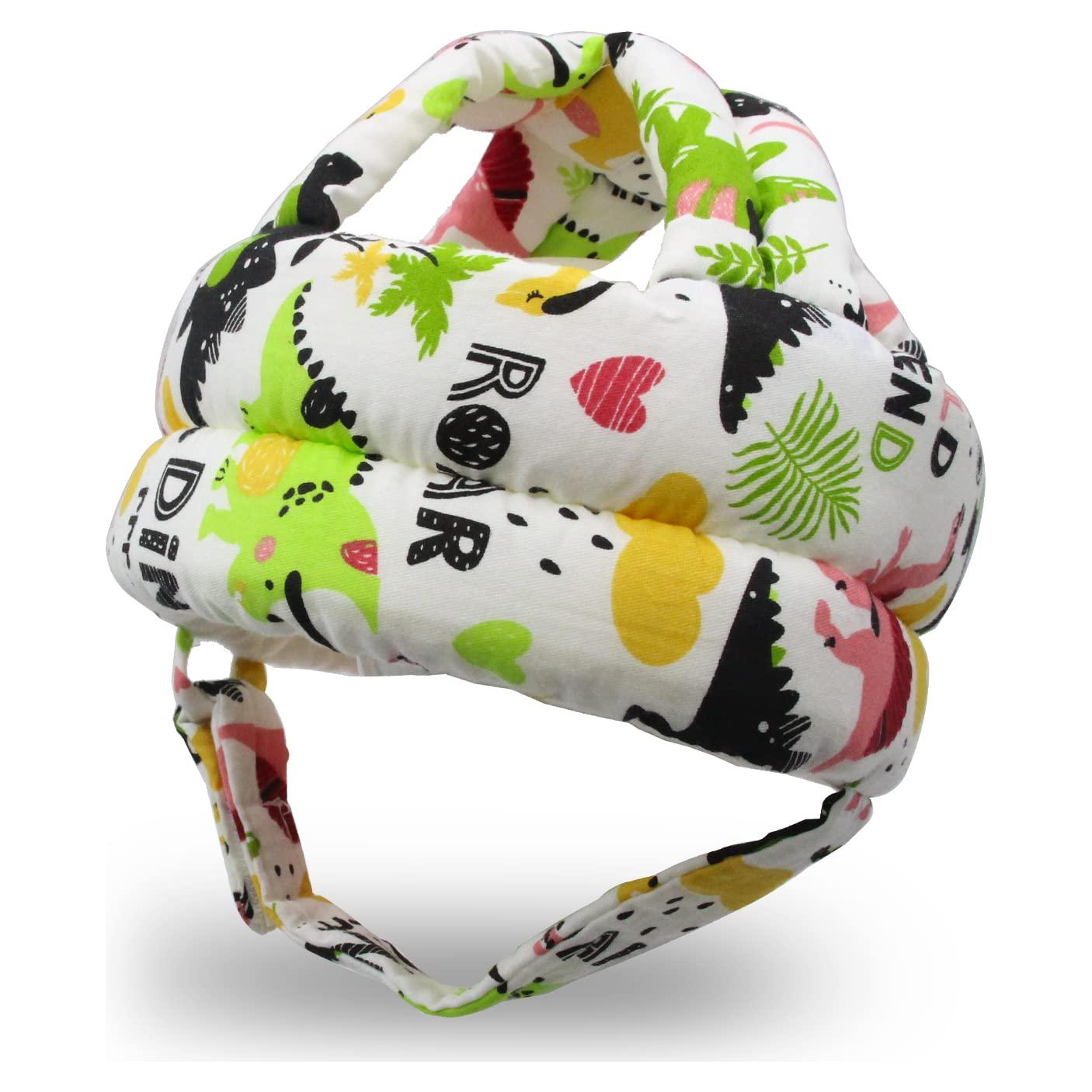 Casco Protector para Bebé Reflyaway Dinosaurio C Ajustable