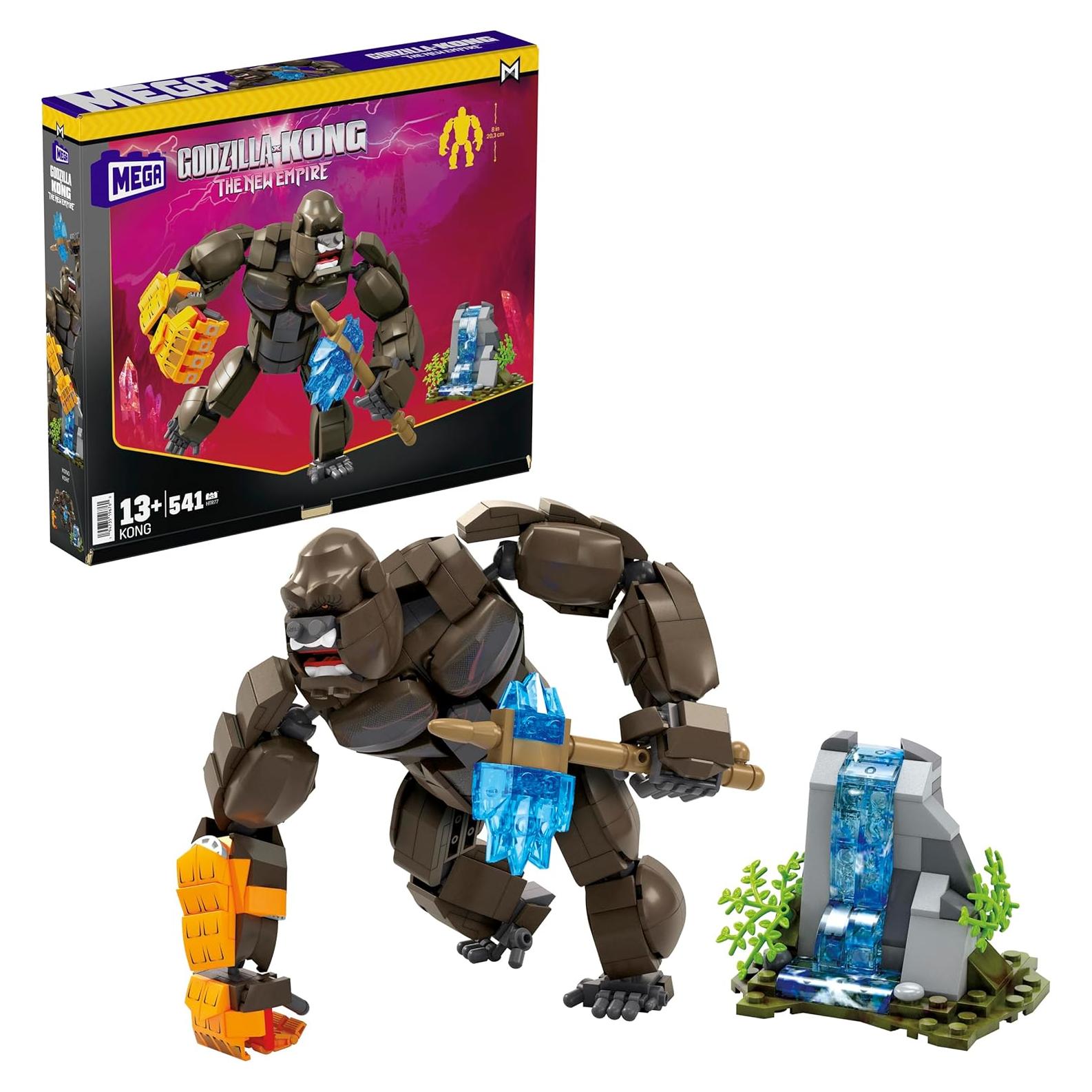 Set de Construcción Mega Godzilla x Kong - Figura de Acción Kong 30.48 cm