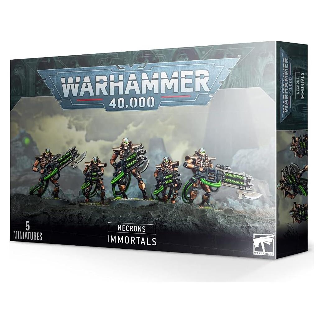 Miniaturas Inmortales Necron Games Workshop 5 Unidades