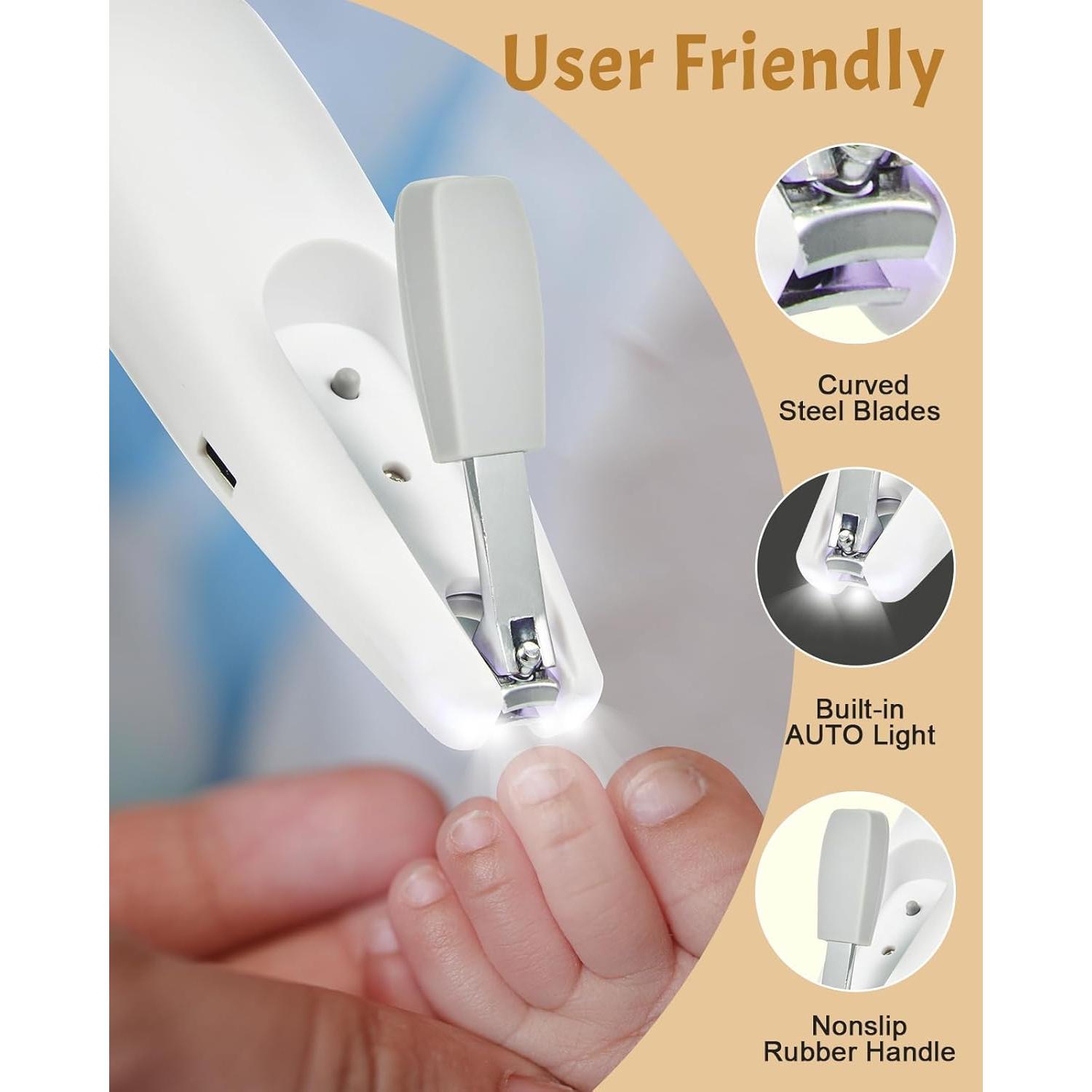 Kit de Cuidado para Bebés Lictin 26 en 1 Eléctrico Gris