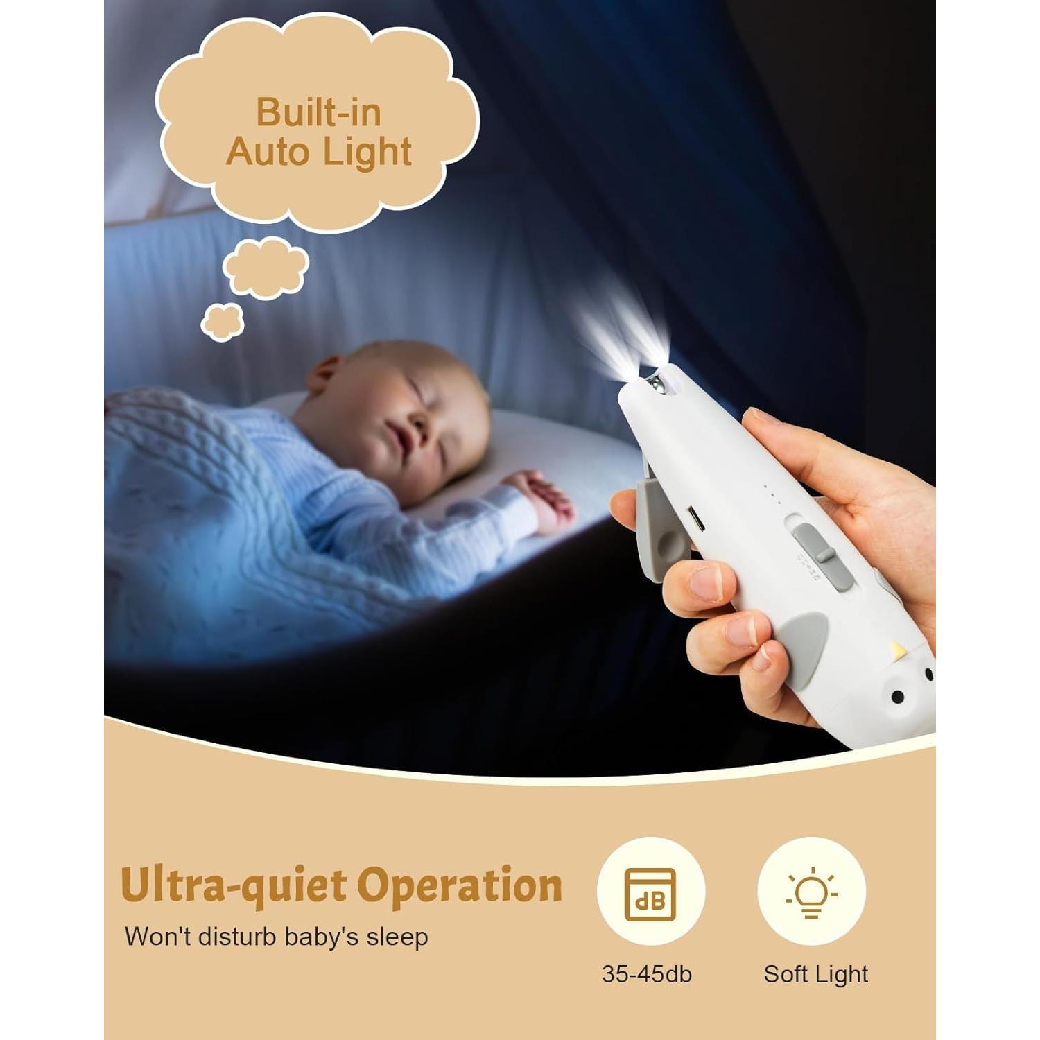 Kit de Cuidado para Bebés Lictin 26 en 1 Eléctrico Gris